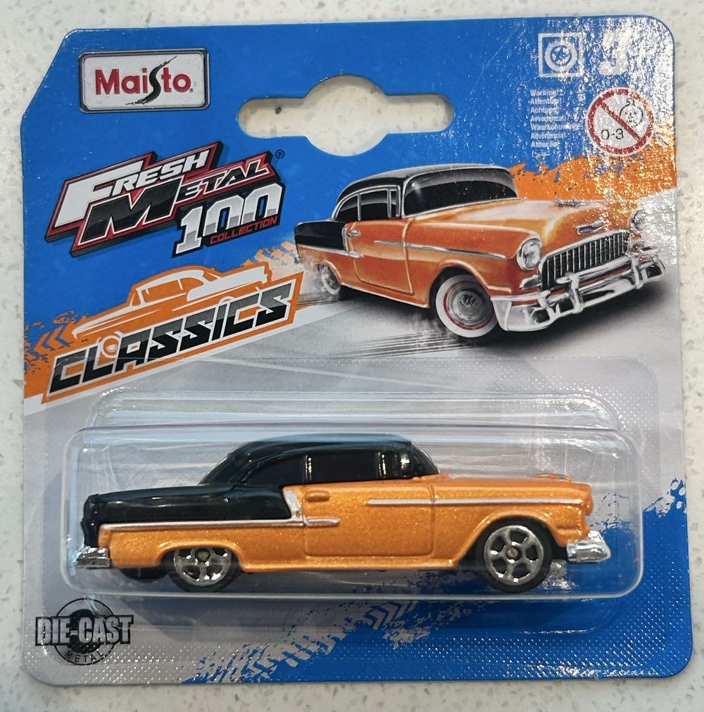‘55 Chevy Bel Air - Fresh Metal 100 Collection: Classics toy car collectible - Main Image 3