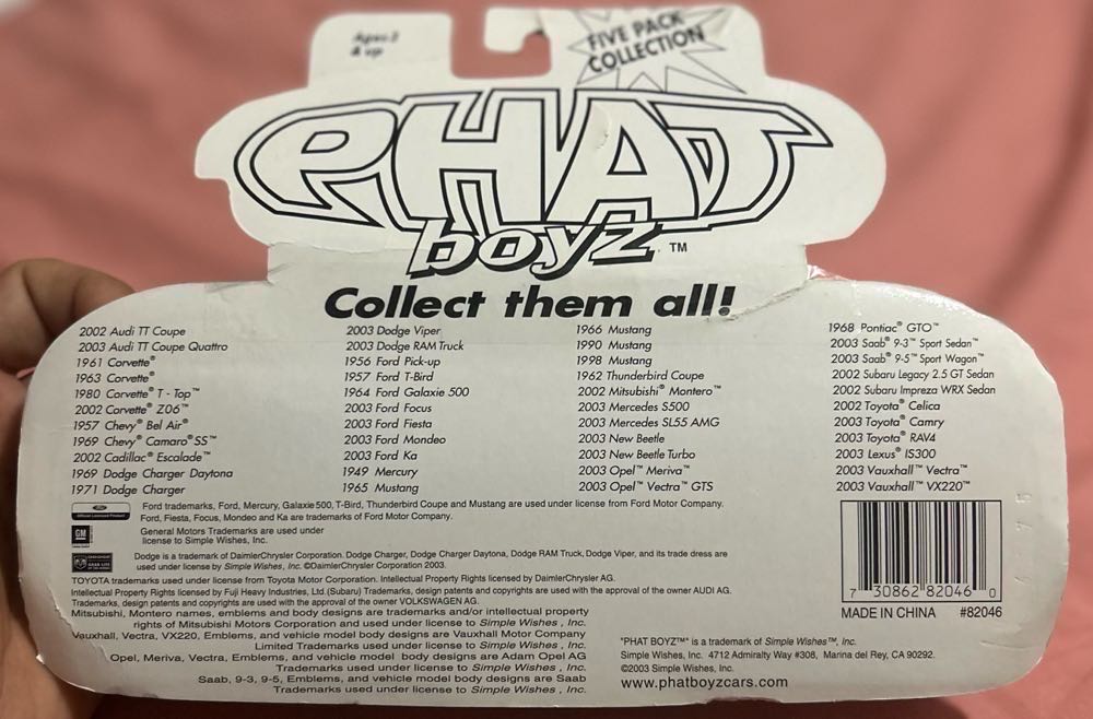 Phat Boyz Carz - Simple Wishes toy car collectible - Main Image 2