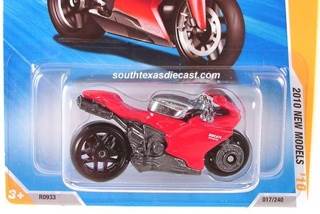 Ducati 1098r HW  toy car collectible - Main Image 1