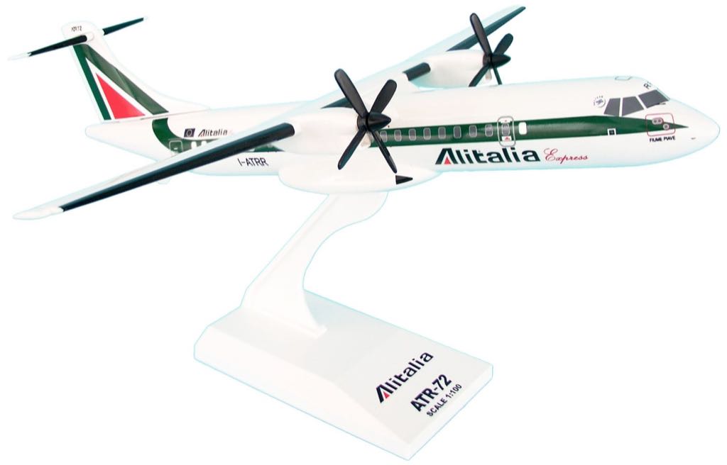 Daron Skymarks Alitalia ATR-72-500 SKR501 1/100 - SKR501 toy car collectible [Barcode 00830715105017] - Main Image 1