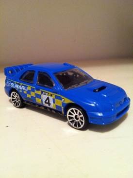 Subaru Impreza - Dirt Track Race toy car collectible - Main Image 1