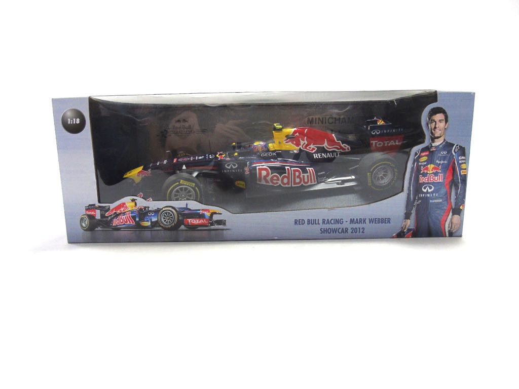 Red Bull Showcar 2012, #2, M. Webber, Minichamps, 110 120072, 1:18 - Minichamps toy car collectible [Barcode 4012138112582] - Main Image 2