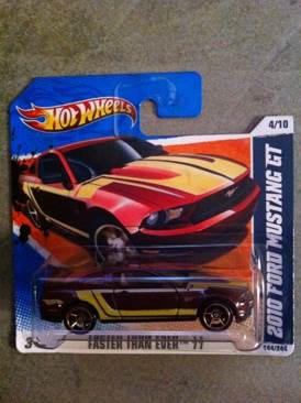 Ford Mustang GT 2010 - Faster Than Ever ’11 toy car collectible - Main Image 1