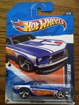 ’69 Ford Mustang - HW Racing ’11 toy car collectible - Main Image 1
