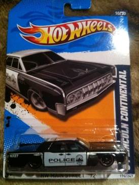 ’64 Lincoln Continental - Hw Main Street ’12 toy car collectible - Main Image 1