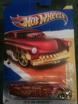 ’49 Drag Merc - 2010 HW Premiere toy car collectible - Main Image 1