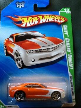Chevy Camaro Concept - 2010 Treasure Hunt toy car collectible - Main Image 1