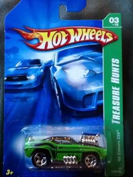 69 Camaro Z28 - Super Treasure Hunt 2007 toy car collectible - Main Image 1
