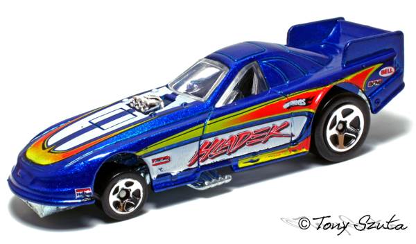 Mustang Funny Car - HW Drag Racers ’11 toy car collectible - Main Image 2