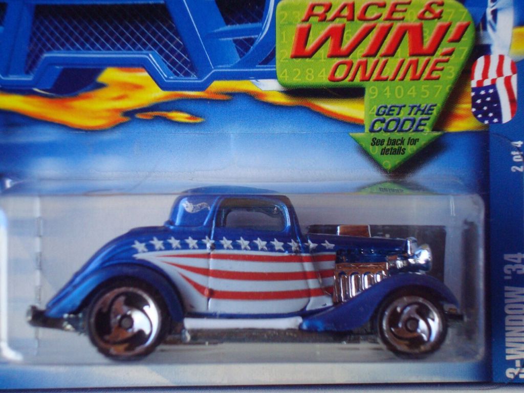 Ford 3-Window ’34 - 2002 Star Spangled Series toy car collectible - Main Image 2
