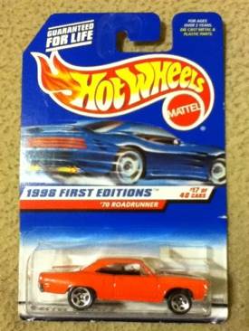 1970 Plymouth Road Runner - 1998 First Editions toy car collectible - Main Image 1