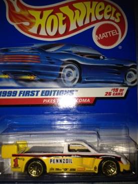 Pikes Peak Tacoma - 1999 First Editions toy car collectible - Main Image 1