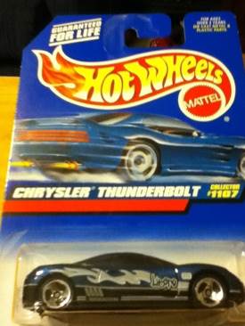 Chrysler Thunderbolt - 1999 - Hot Wheels toy car collectible - Main Image 1