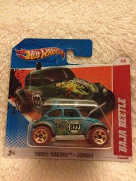 Baja Beetle - Thrill Racers - Jungle toy car collectible - Main Image 1