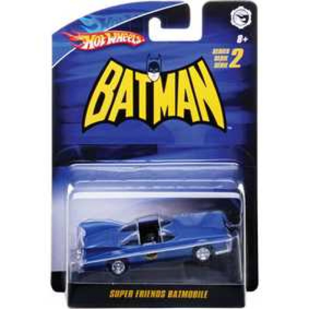 Batmobile™ Super Friends - Batman Series 1:50 Scale toy car collectible [Barcode 027084703221] - Main Image 2