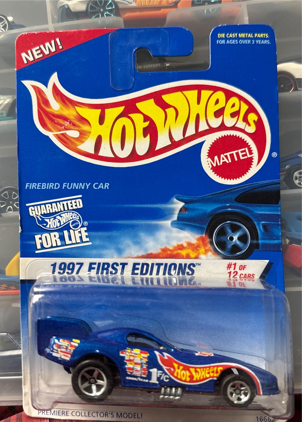 Firebird Funny Car - 1997 First Edition Series toy car collectible - Main Image 2