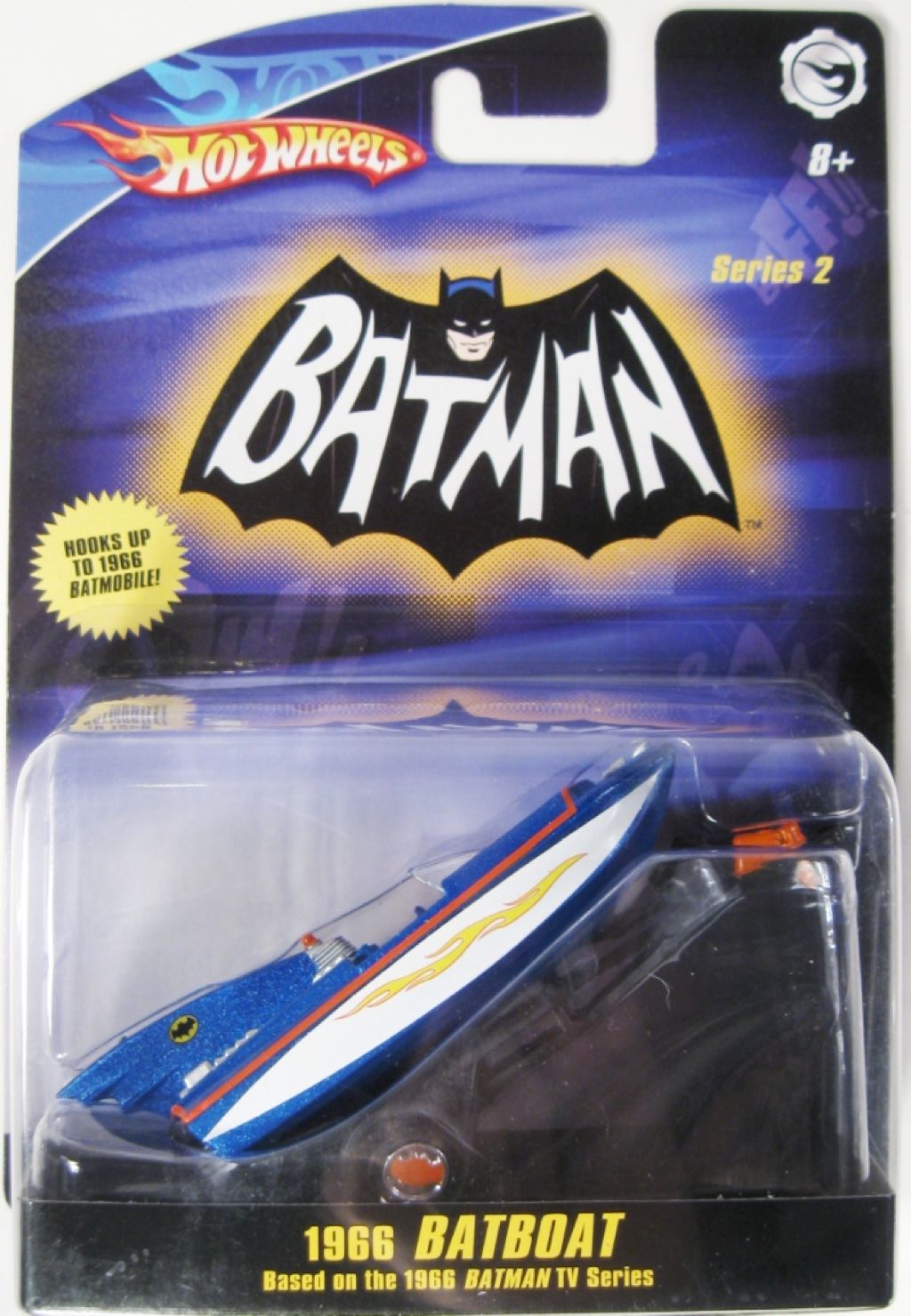 Batman Boat 1966 TV Series Batboat™ - Batman Series 1:50 Scale toy car collectible [Barcode 027084703238] - Main Image 2