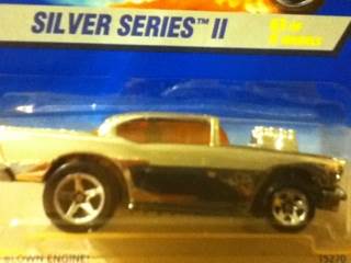 ’57 Chevy - Silver Series II toy car collectible - Main Image 1