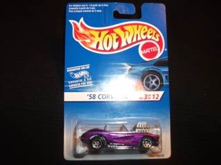 ’58 Corvette 341 - Hot Wheels toy car collectible - Main Image 1