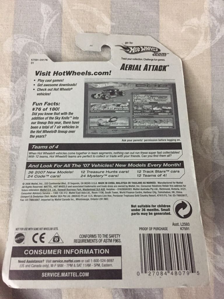 Aerial Attack - Air Vehicles toy car collectible - Main Image 2