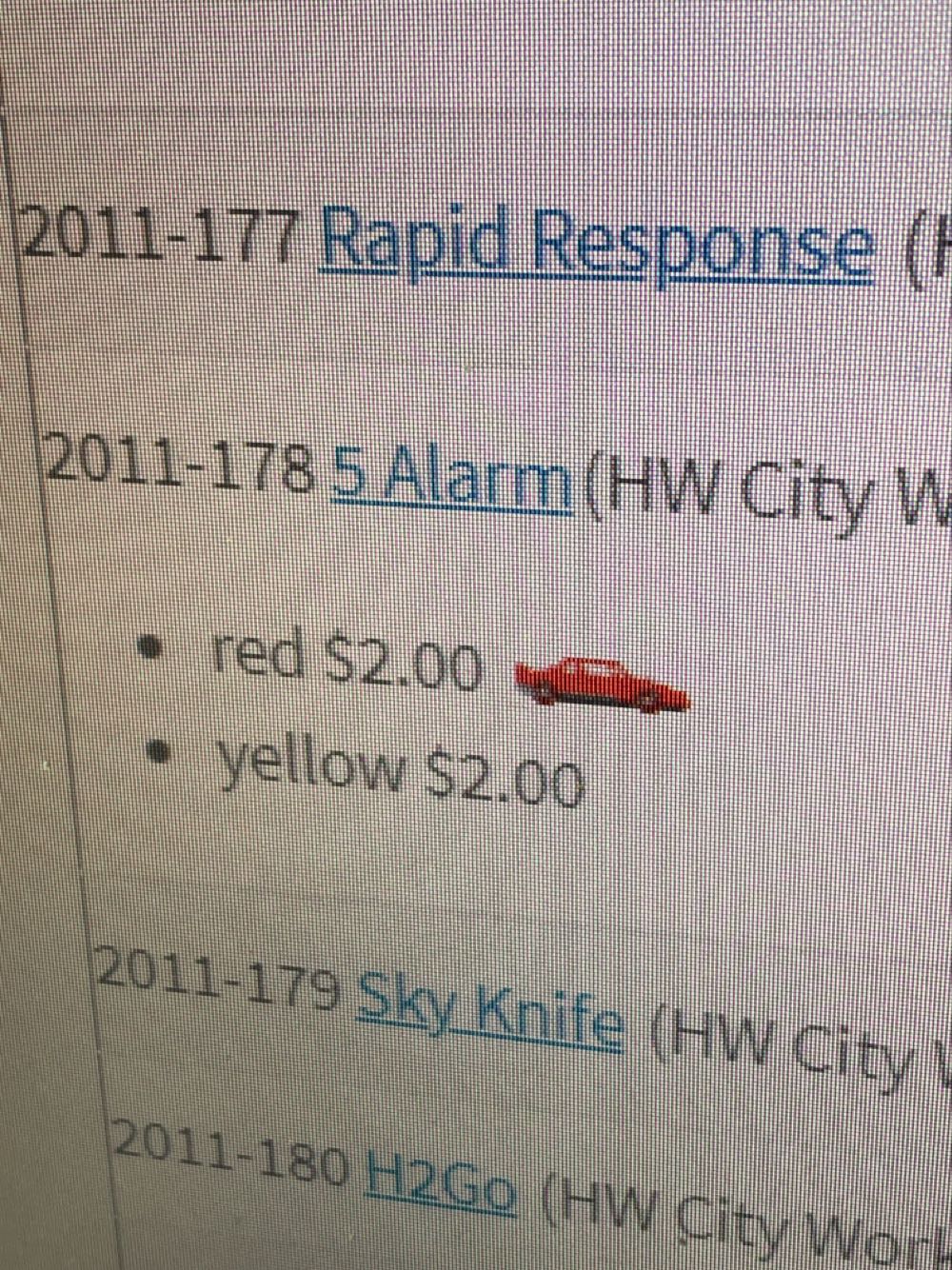 5 Alarm - HW City Work 11 toy car collectible - Main Image 3