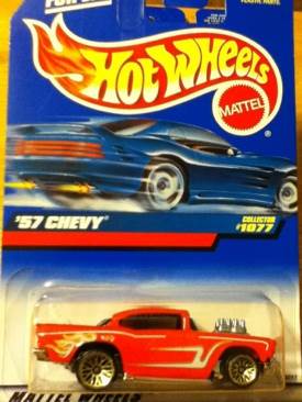 1957 Chevy - 1999 Mainline toy car collectible - Main Image 1