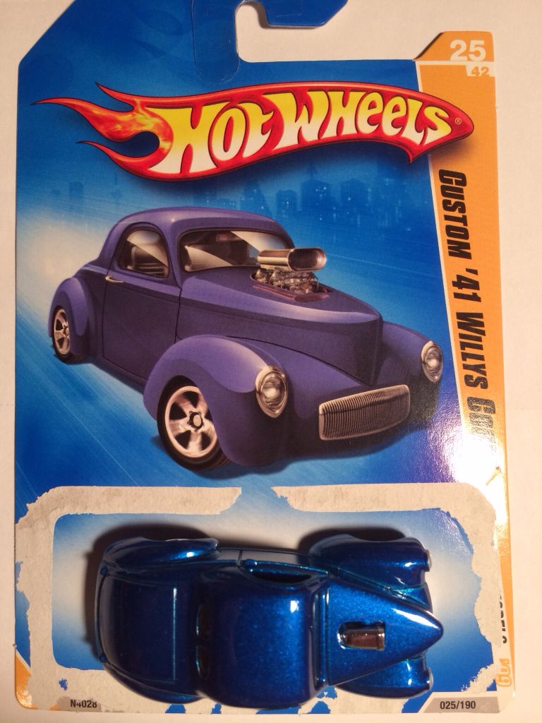 Willy’s Coupe Custom / 1941 - 2009 Hot Wheels toy car collectible - Main Image 2