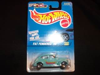 Volkswagen Fat Fendered ’40 607 - Mattel Wheels toy car collectible - Main Image 1