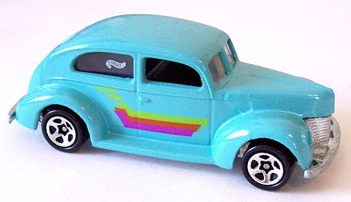 Volkswagen Fat Fendered ’40 607 - Mattel Wheels toy car collectible - Main Image 2