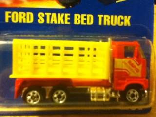 Ford Stake Bed Truck - Collector Numbers toy car collectible - Main Image 1
