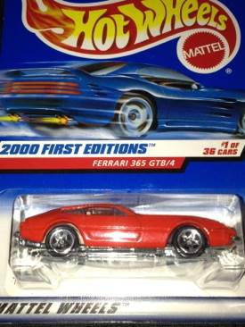 Ferrari 365 GTB/4 - 2000 First Editions toy car collectible - Main Image 1