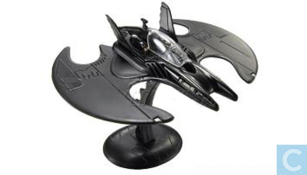1989 Batman™ Movie Batwing 1:50 Scale - Batman Series 1:50 Scale toy car collectible [Barcode 027084740165] - Main Image 1