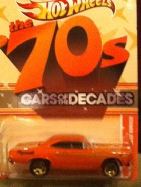 ’70 Plymouth Road Runner - HW Cars Of The Decades toy car collectible - Main Image 1