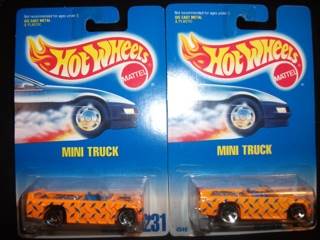 Mini Truck 231 - Variations Box C ($3.00) toy car collectible - Main Image 1