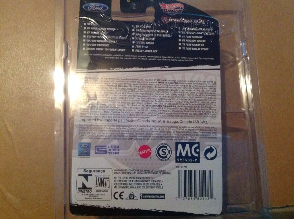 67 Ford Bronco Garage - Hot Wheels Garage toy car collectible - Main Image 2