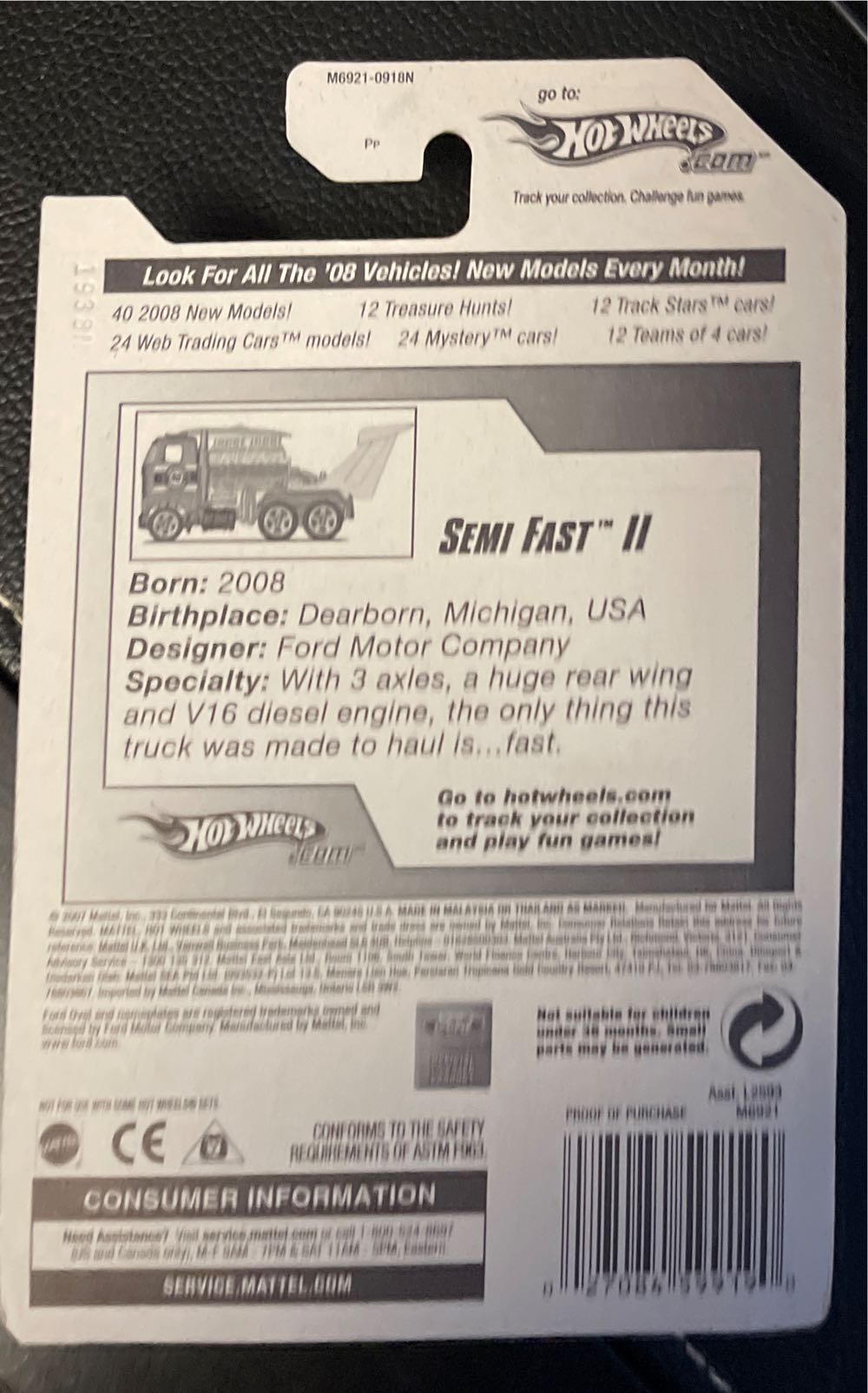 Semi Fast II - 2008 All Stars toy car collectible - Main Image 2