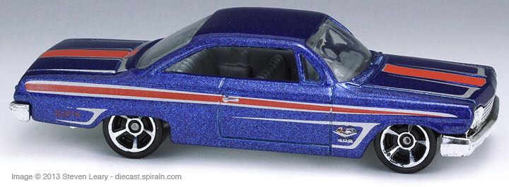 Chevy 1962 HW Stars - Box 2 toy car collectible - Main Image 2