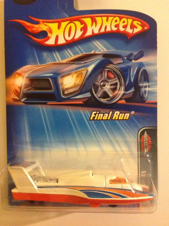 Hydroplane - 2005 - HW Final Run toy car collectible - Main Image 2