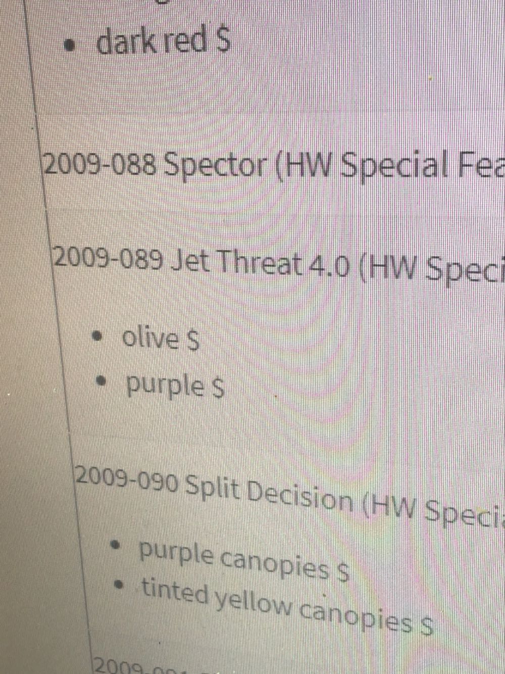 Jet Threat 09/089 - 2009 HW Special Features toy car collectible - Main Image 3