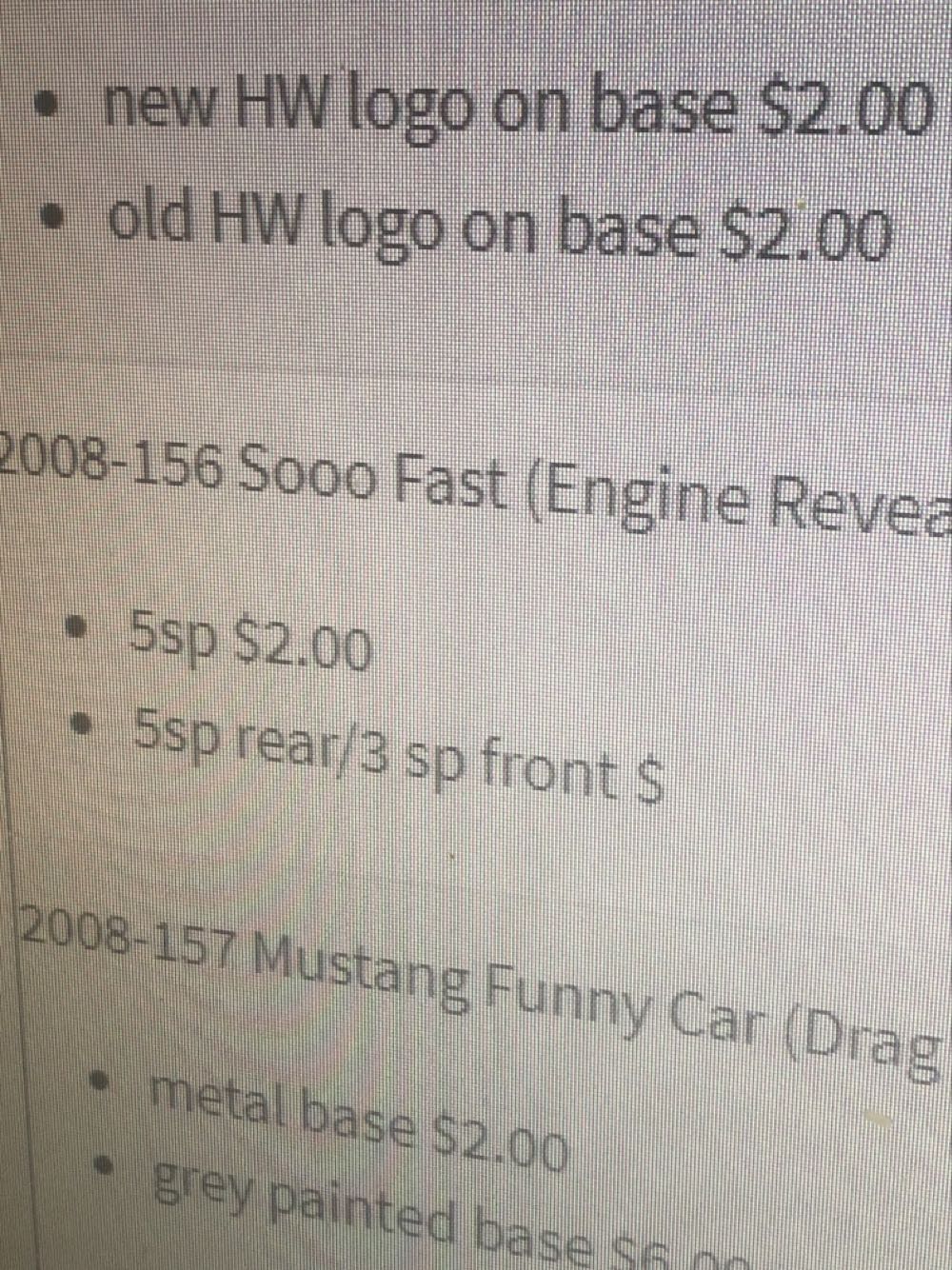 Sooo Fast ‘08 Duplicate - 2008 Team: Engine Revealers toy car collectible - Main Image 3