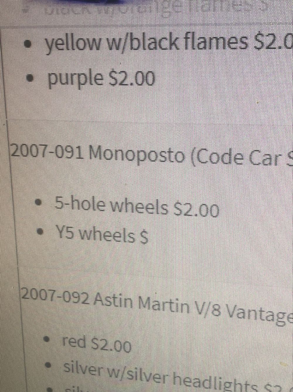 Monoposto - 2007 Code Car toy car collectible - Main Image 3