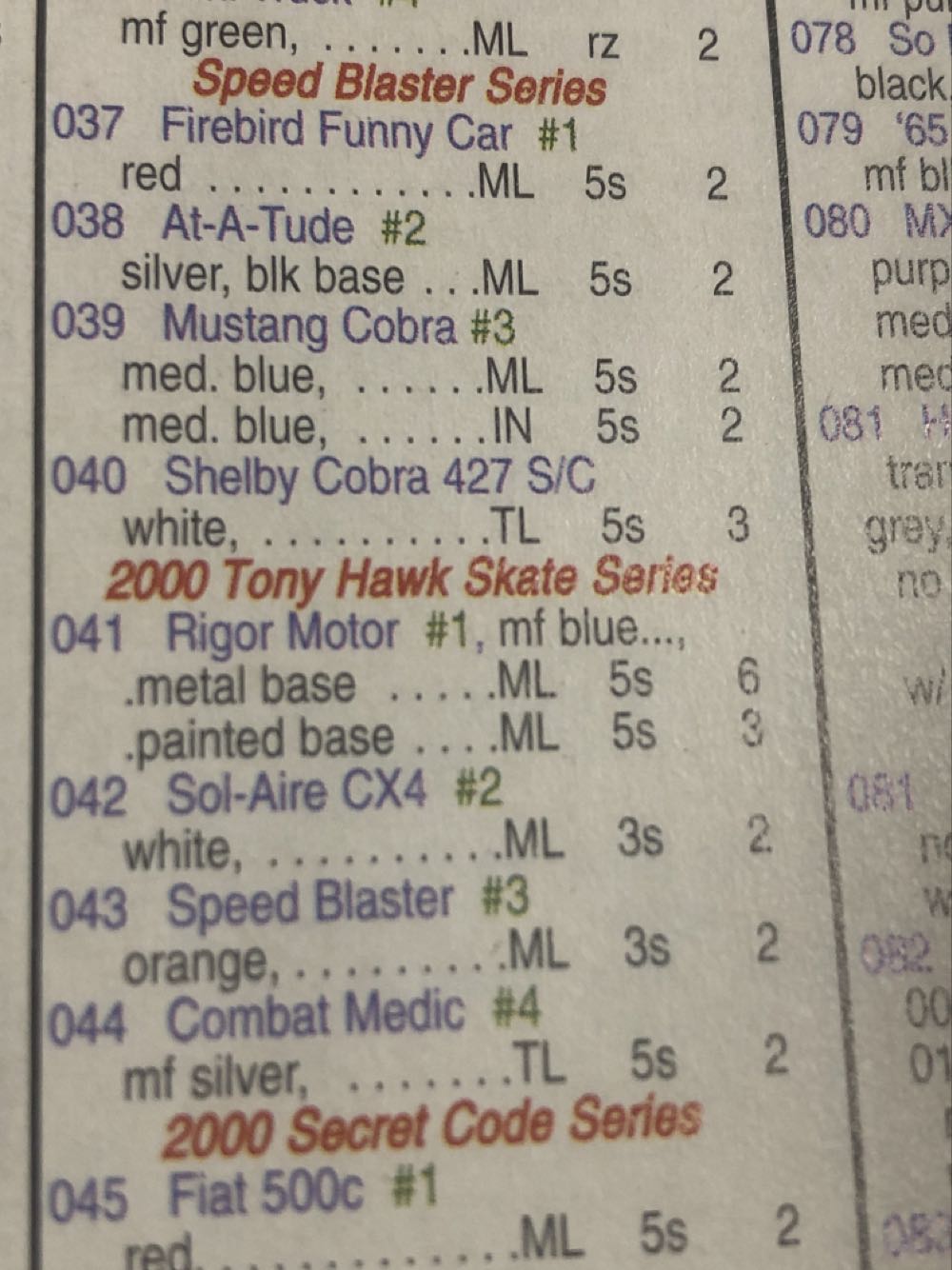 Rigor Motor - Tony Hawk Skate Series toy car collectible - Main Image 3