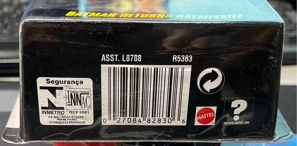 Batmissile - Hot Wheels Batman 1:50 toy car collectible [Barcode 027084828306] - Main Image 4