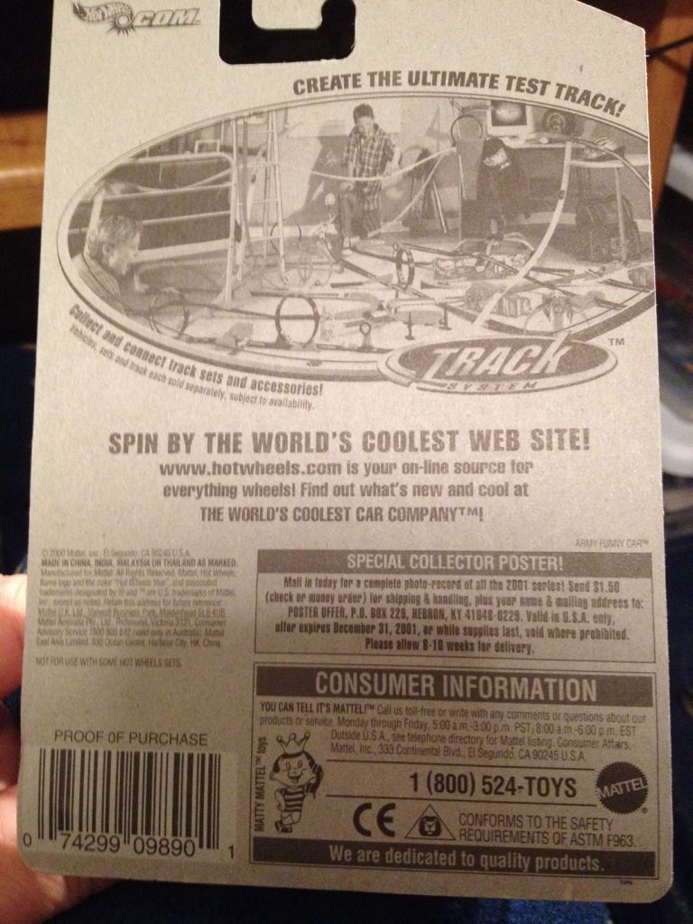 Super Comp Dragster - ’00 Mainline toy car collectible - Main Image 2