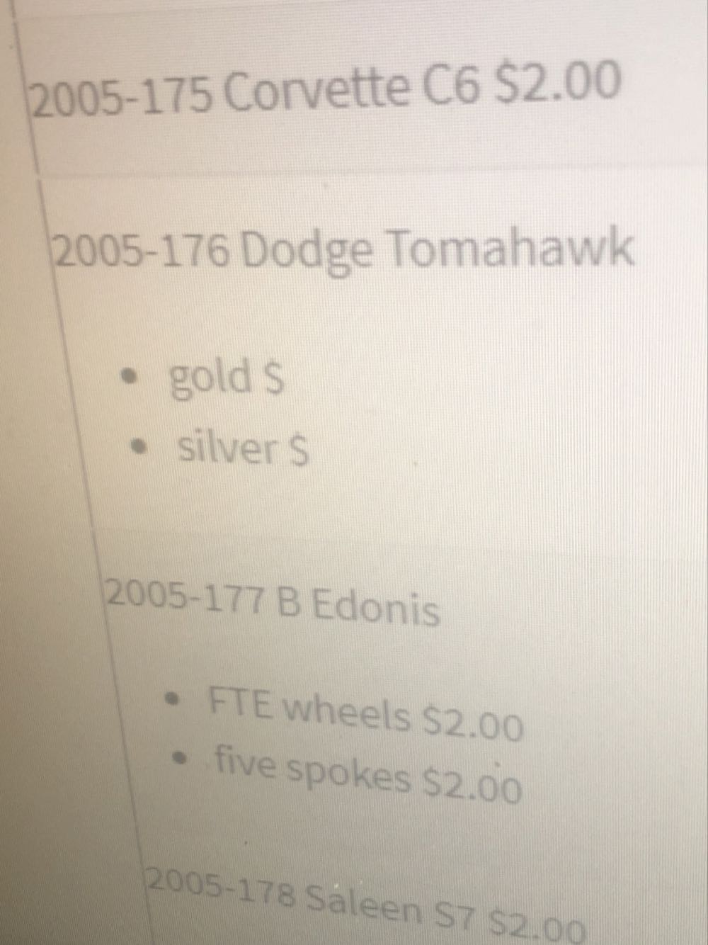 Dodge Tomahawk - Mainline toy car collectible - Main Image 3