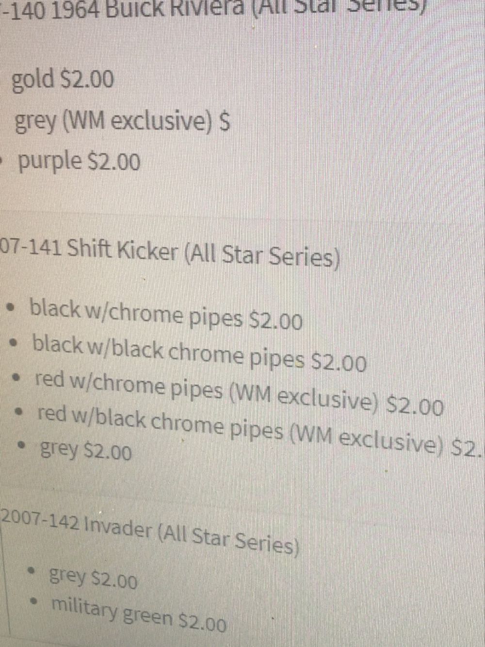 Shift Kicker (Loose) - Mainline toy car collectible - Main Image 3