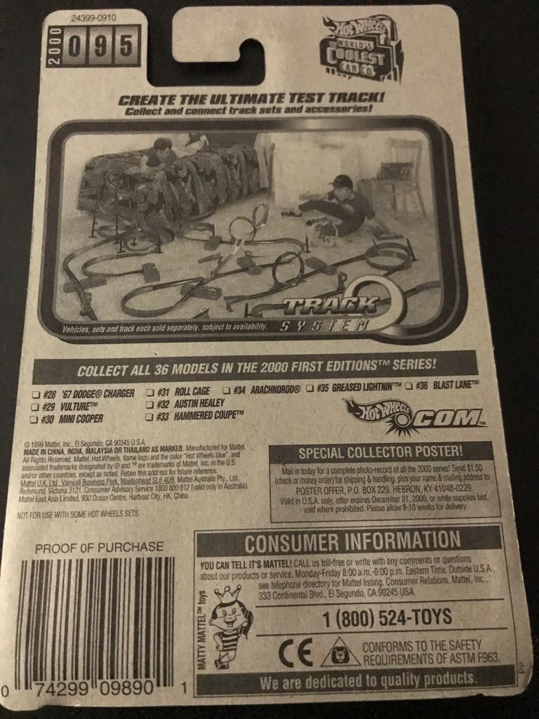 Greased Lightning - 2000 First Editions toy car collectible - Main Image 2