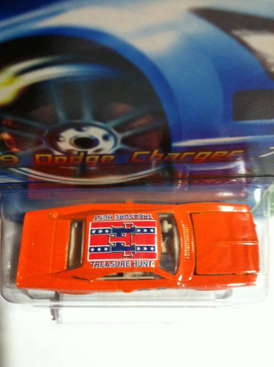 Dodge Charger (1969) - Hot Wheels Treasure Hunt Series toy car collectible - Main Image 2