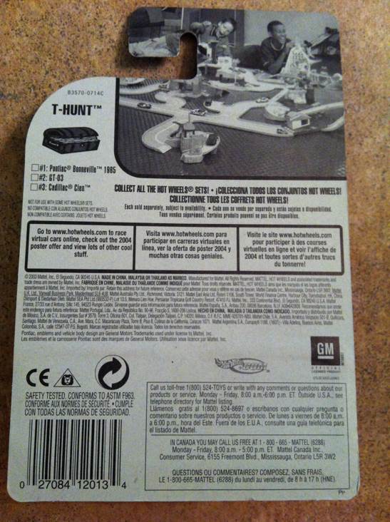 Pontiac Bonneville 1965 - 2004 Treasure Hunt Series toy car collectible - Main Image 2