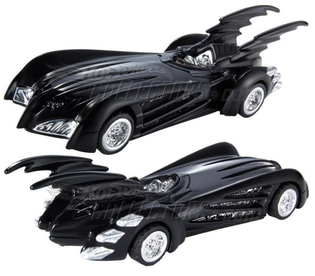Batman™ & Robin Batmobile™ - Batman Series 1:50 Scale toy car collectible [Barcode 027084828351] - Main Image 1